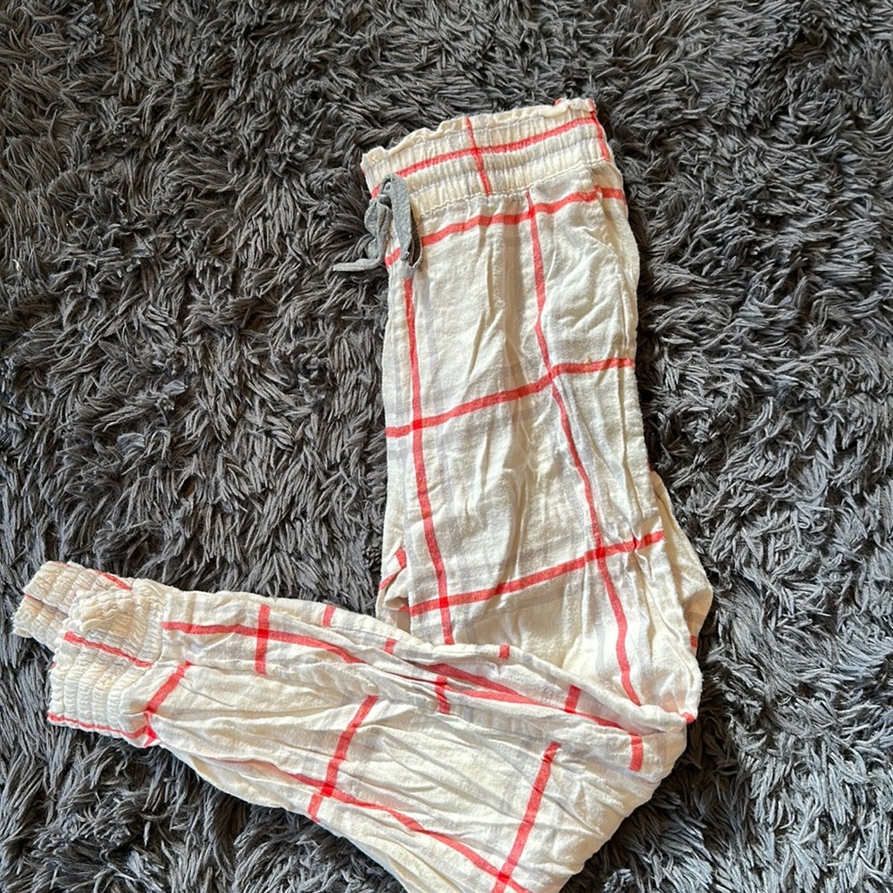 Multi color striped sweatpants
